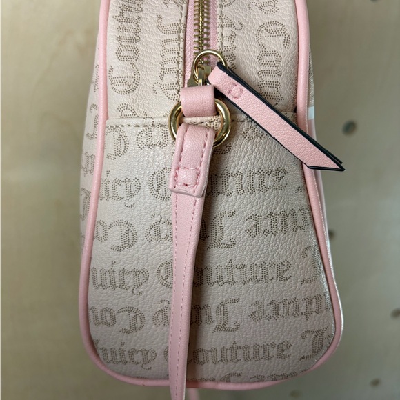 Juicy Couture Sandstone Fashionista Bowler Satchel Pink/Tan - Picture 4 of 11